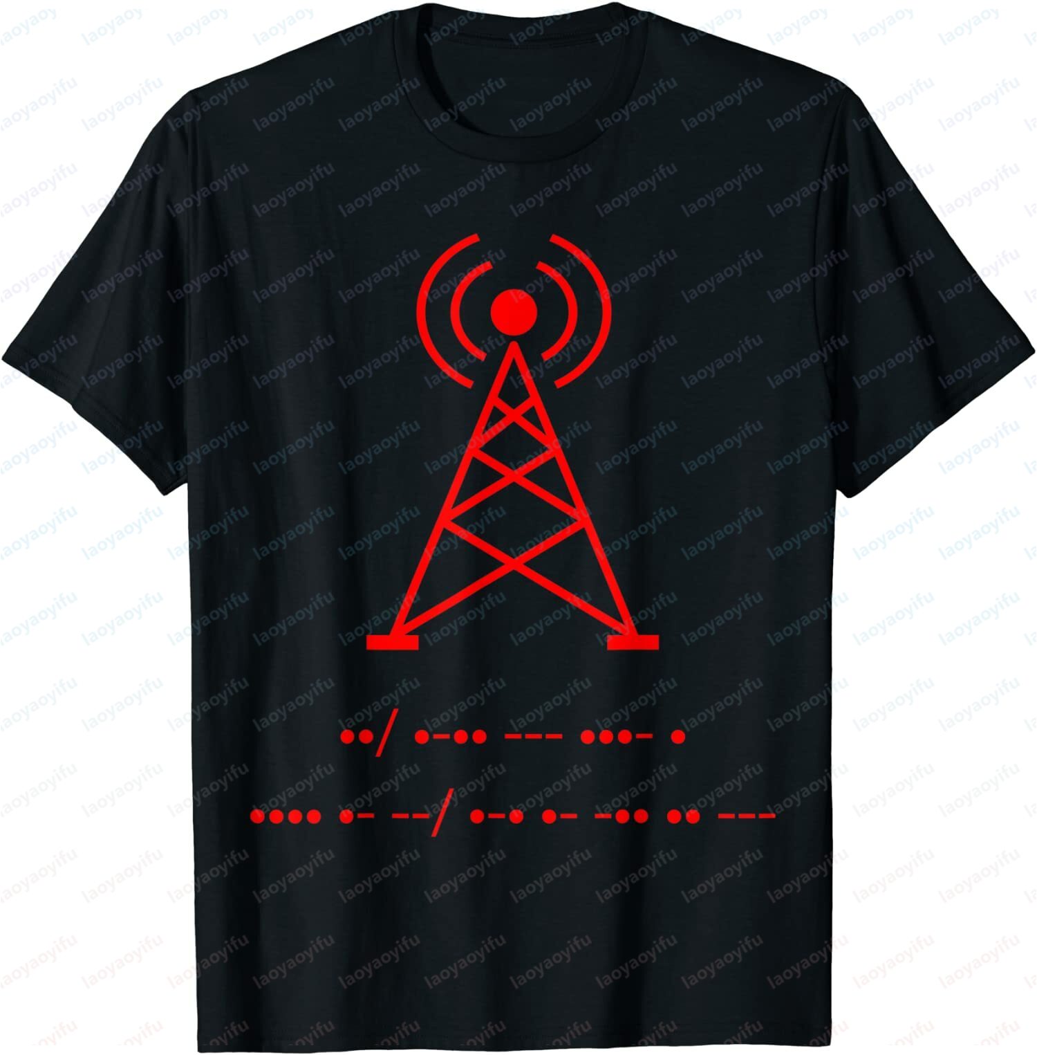 Streetwear Brand Ideas - เสื้อยืดแขนสั้นแฟชั่นสตรีทแวร์รุ่นลิมิเต็ดอิดิชั่นใหม่ล่าสุด ลายวิทยุแฮมสุดสนุก คุณภาพสูง เหมาะเป็นของขวัญสุดพิเศษ