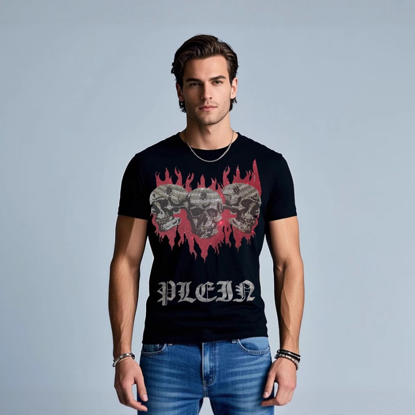 Streetwear Brand New - 2025 ใหม่แขนสั้น Slim T เสื้อผู้ชายแบรนด์เสื้อผ้า O