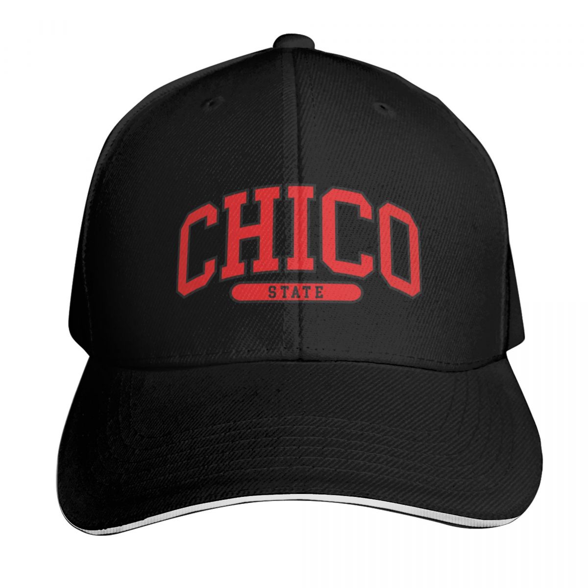 Streetwear Brand Fonts - หมวกแก๊ปเบสบอลทรงโค้ง Chico State - College Font