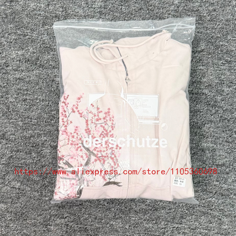 Streetwear Brand Logos - ใหม่มาแรง! เสื้อแจ็คเก็ต Derschutze สำหรับผู้ชายและผู้หญิง คุณภาพสูง ปักลายดอกไม้สีชมพู