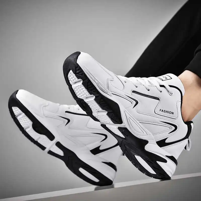 Streetwear Brand Ideas - เย็นฤดูใบไม้ผลิ GYM รองเท้าผ้าใบ Casual Loafers Mens