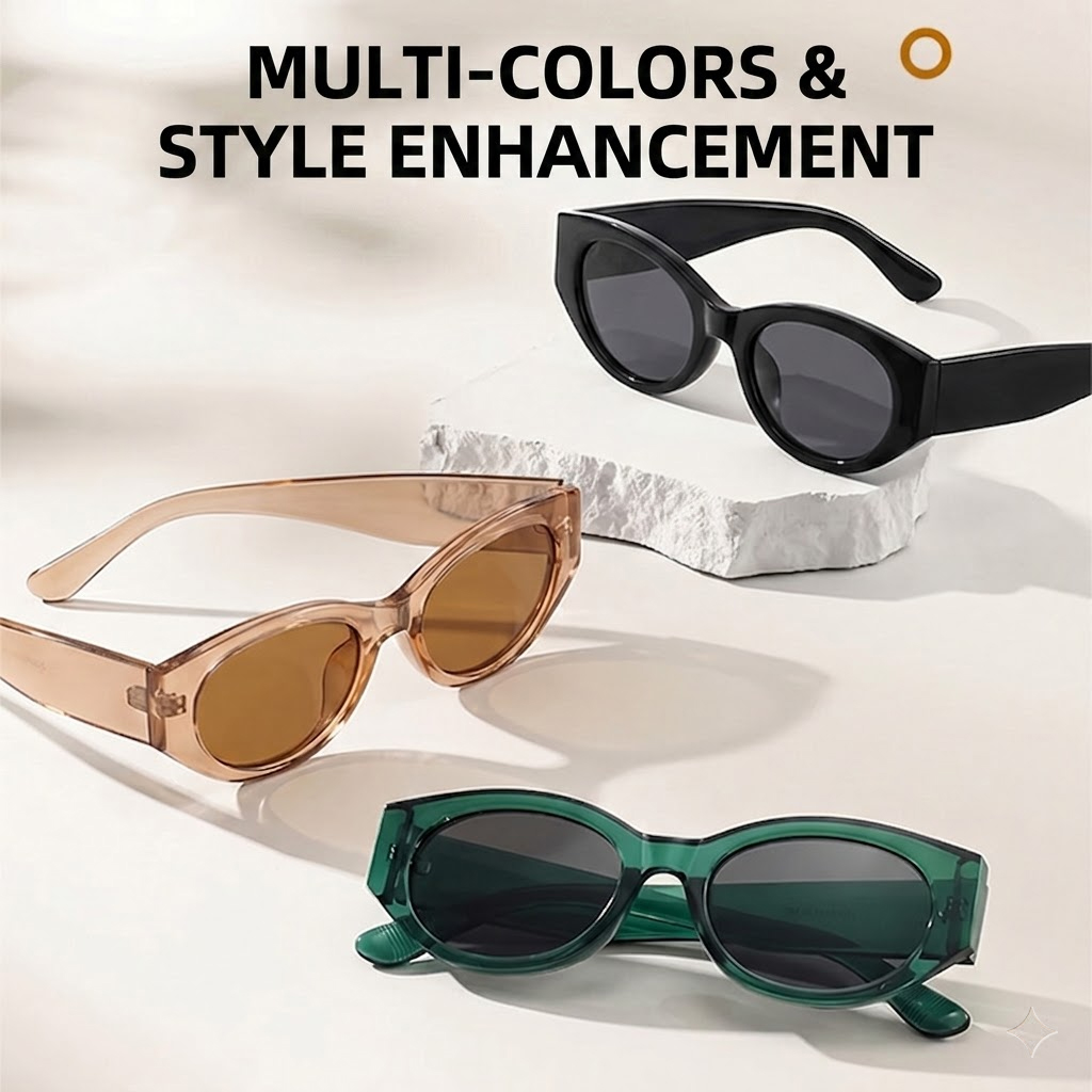แว่นตากันแดดโพลาไรซ์ทรงแคทอาย  - Streetwear Brand With Eye บทวิจารณ์และราคา