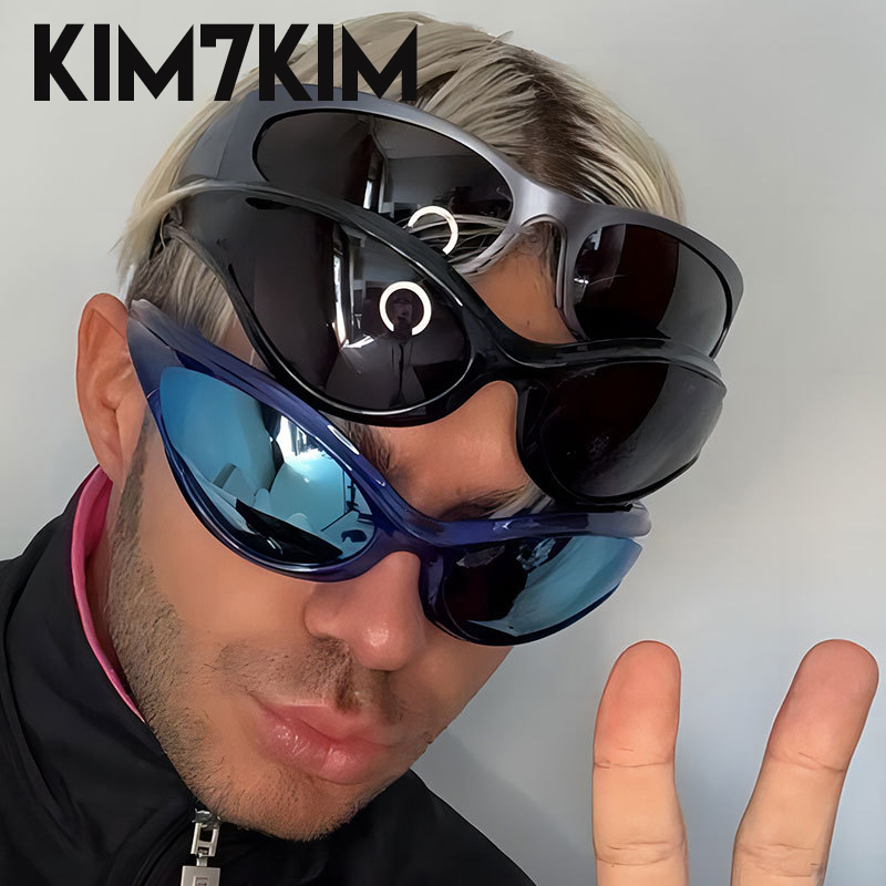 แว่นกันแดดทรงสี่เหลี่ยมแฟชั่นส - Streetwear Brand With Eye บทวิจารณ์และราคา