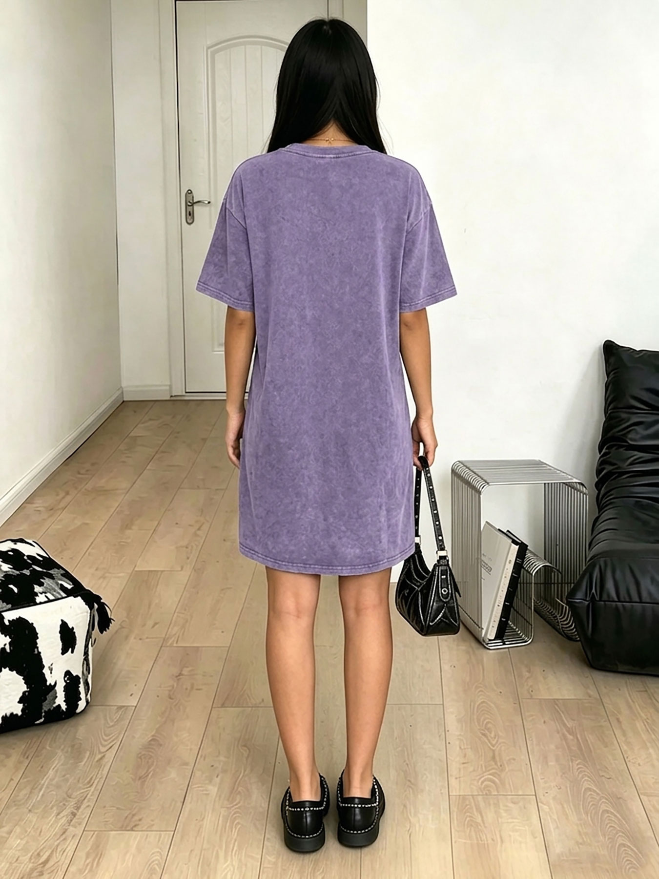 เดรสเสื้อยืดวินเทจสำหรับผู้หญิ - Streetwear Brand With Eye บทวิจารณ์และราคา