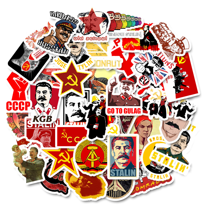 10/30/50 ชิ้น/แพ็คผสมสหภาพโซเว - Streetwear Brand Stickers บทวิจารณ์และราคา