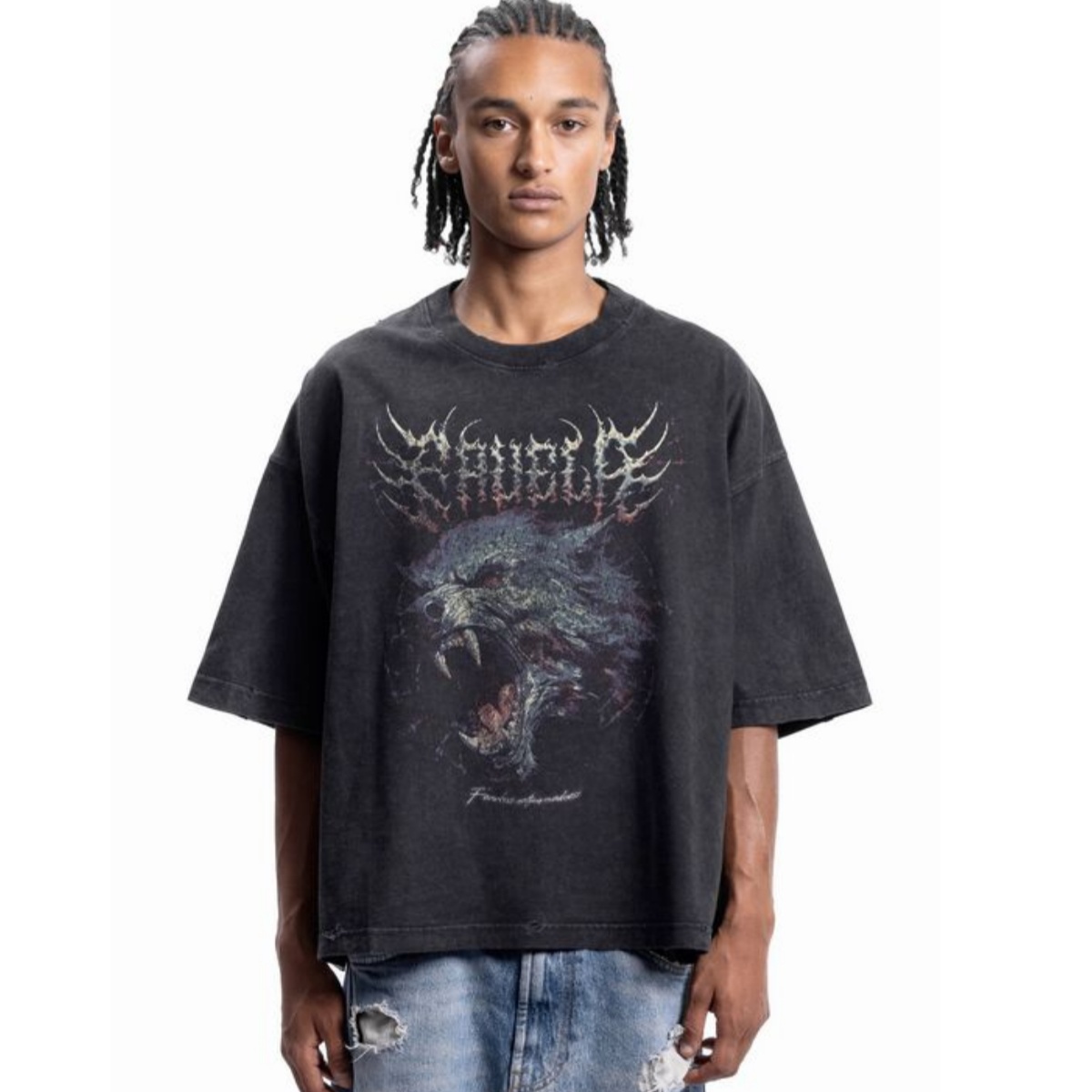 เสื้อยืดลายกราฟิก Sacred Heart - Streetwear Brand Fonts บทวิจารณ์และราคา