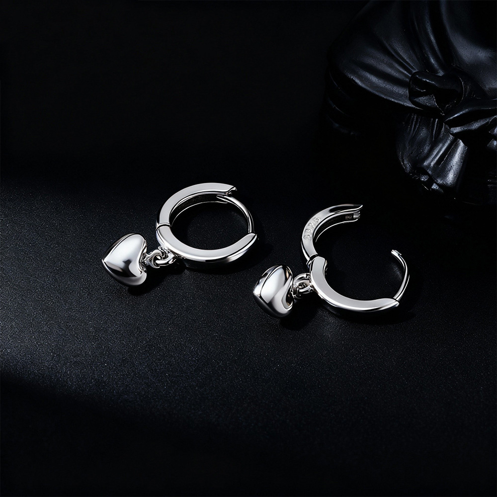 ต่างหูเงินแท้ 925 รูปหัวใจสำหร - Chrome Hearts Ring บทวิจารณ์และราคา