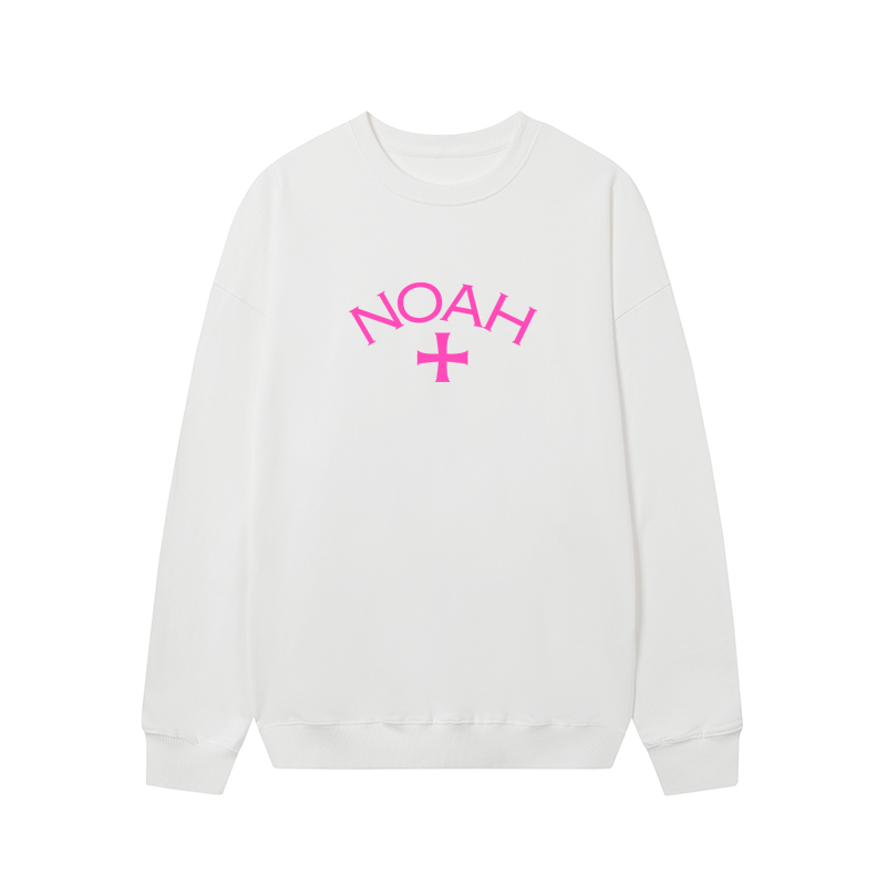 โนอาห์ พิมพ์ลายกากบาทสีชมพูเสื - Streetwear Brand Noah บทวิจารณ์และราคา