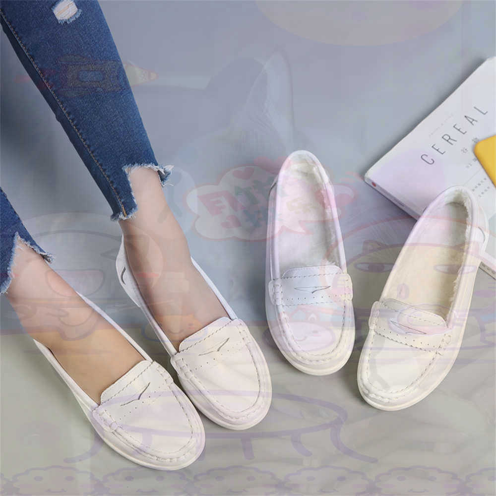 Soft SLIP-ON สตรีขนาดใหญ่รองเท - Streetwear Brand Ideas บทวิจารณ์และราคา