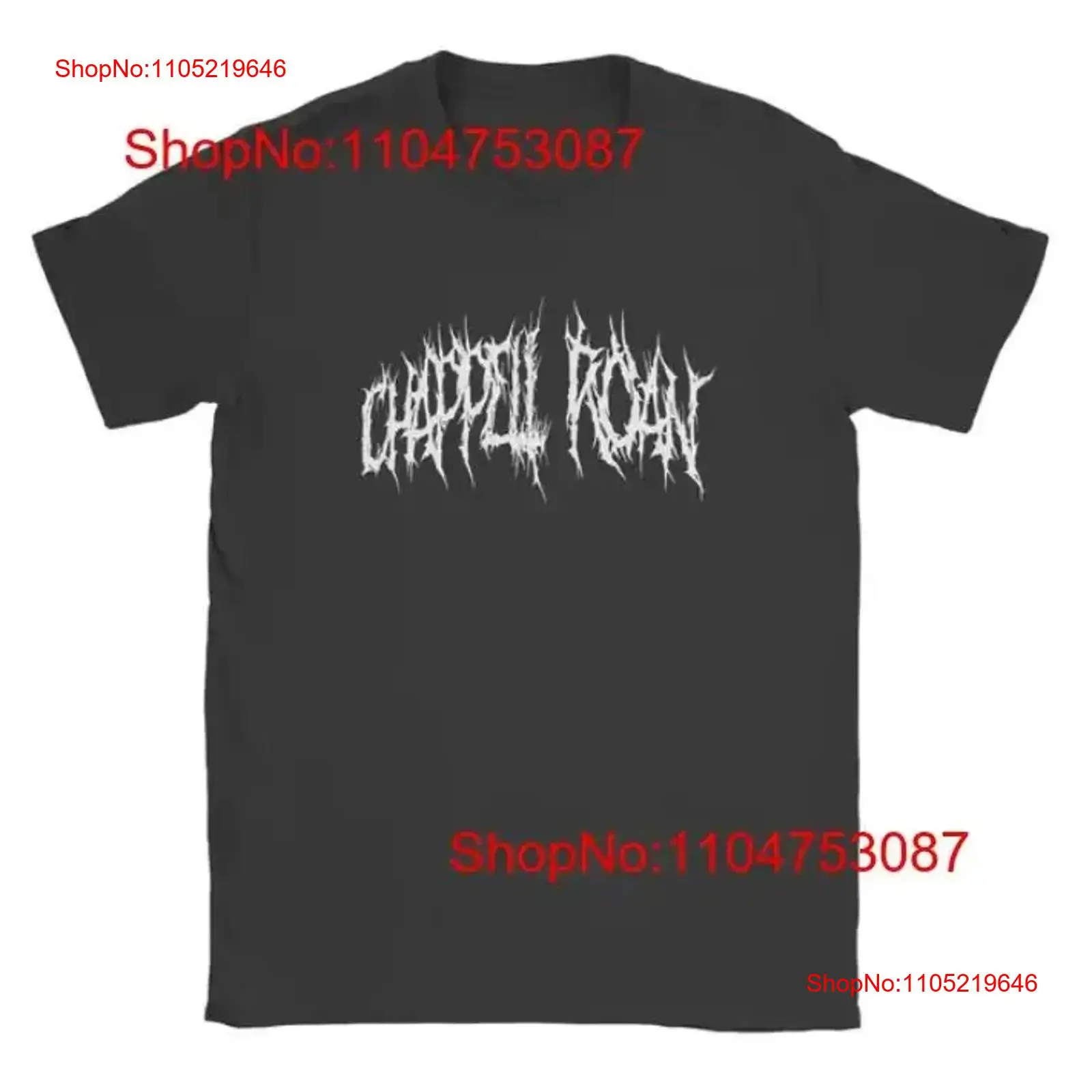 เสื้อยืดสีดำ Chappell Roan Sin - Streetwear Brand Fonts บทวิจารณ์และราคา