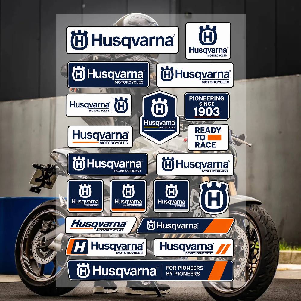 ชุดสติกเกอร์แบรนด์ A-Husq-svas - Streetwear Brand Stickers บทวิจารณ์และราคา