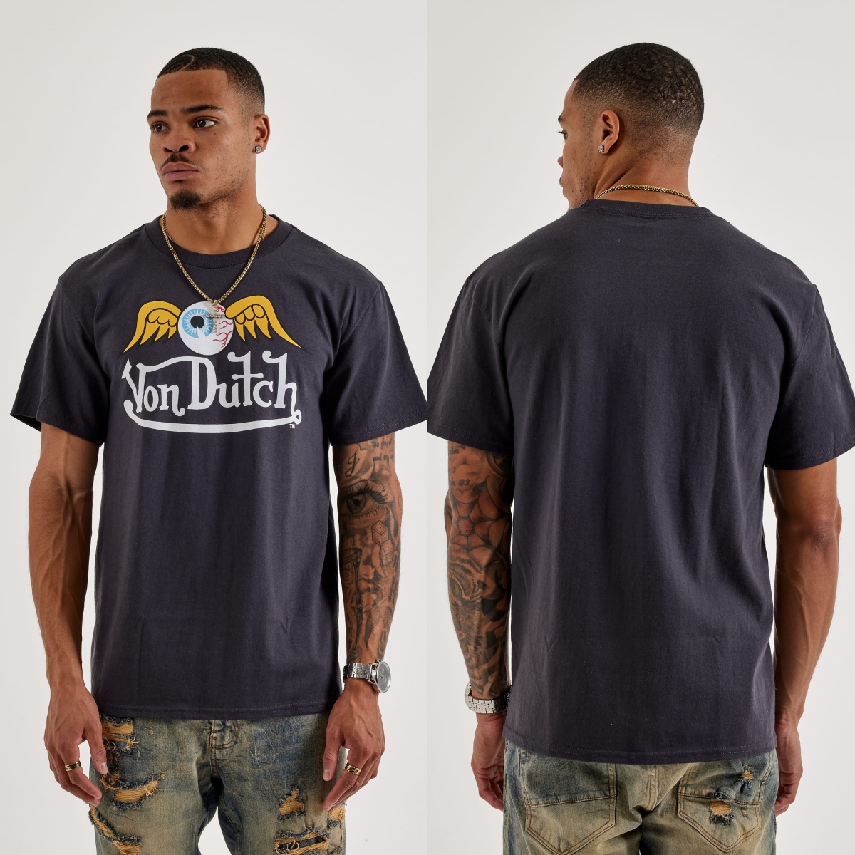 เสื้อยืดลายกราฟิก Flying Eye L - Streetwear Brand With Eye บทวิจารณ์และราคา